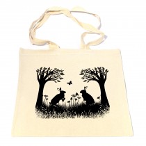 Rabbits Tote Bag